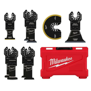 Milwaukee® 49-10-9113 OPEN-LOK™ Multiple Design Bi-Metal Blade Set, For Use With Oscillating Multi-Tool