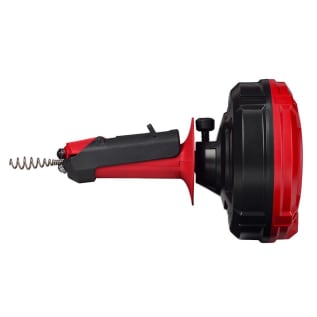 Milwaukee® TRAPSNAKE™ 49-16-2573 Auger With CABLE DRIVE™, Black/Red, 11 in L x 7-1/2 in W x 7-1/2 in H, Plastic, For Use With M12™ TRAPSNAKE™ Driver