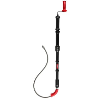 Milwaukee® 49-16-3576 TRAPSNAKE™ Toilet Auger, Black/Red, 6 ft, Metal