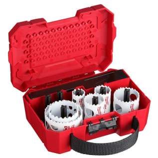 Milwaukee® Hole Dozer™ Ice Hardened™ 49-22-4095 Electrician's Hole Saw Kit, 10 Pieces, For Use With 49-56-7210, 49-56-7240, 49-56-7250 and 49-56-9100 Quick-Change Arbor, Bi-Metal