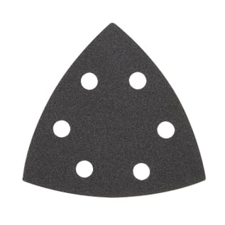 Milwaukee® 49-25-2120 OPEN-LOK™ Triangle Sandpaper, For Use With Oscillating Multi-Tool, 120 Grit, Silicon Carbide