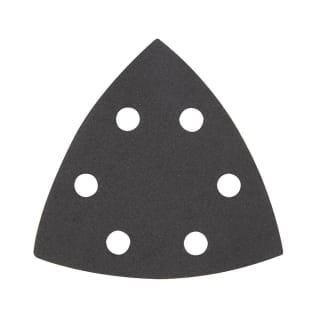 Milwaukee® 49-25-2240 OPEN-LOK™ Triangle Sandpaper, For Use With Oscillating Multi-Tool, 240 Grit, Silicon Carbide