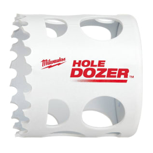 Milwaukee® HOLE DOZER™ Ice Hardened™ 49-56-0117 Hole Saw, 2 in Dia, 1-1/2 in D Cutting, Bi-Metal/8% Cobalt Cutting Edge