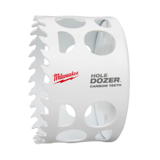 Milwaukee® HOLE DOZER™ 49-56-0702 Hole Saw With Carbide Teeth, 3/4 in Dia, 1.62 in D Cutting, Carbide Cutting Edge, 7/16 in Arbor