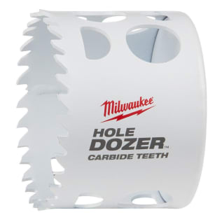 Milwaukee® HOLE DOZER™ 49-56-0729 Hole Saw With Carbide Teeth, 2-5/8 in Dia, 1.62 in D Cutting, Carbide Cutting Edge, 5/8-18 Arbor