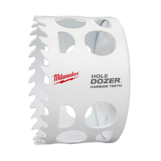 Milwaukee® HOLE DOZER™ 49-56-0734 Hole Saw, 3 in Dia, 1.62 in D Cutting, Carbide Cutting Edge, 5/8-18 Arbor