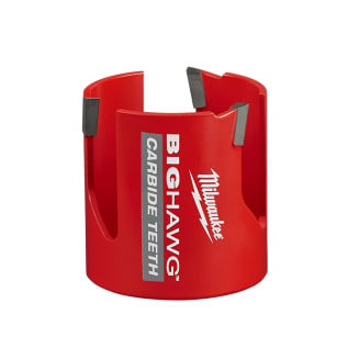 Milwaukee® BIG HAWG™ 49-56-9225 Hole Saw, 2-3/4 in Dia, 2-7/16 in D Cutting, Carbide Cutting Edge, 5/8-18 Arbor