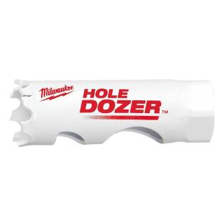 Milwaukee® HOLE DOZER™ Ice Hardened™ 49-56-0012 Hole Saw, 5/8 in Dia, 1-5/8 in D Cutting, Bi-Metal/8% Cobalt Cutting Edge