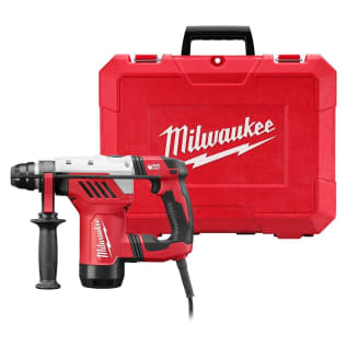 Milwaukee® 5268-21 Reversing Corded Rotary Hammer Kit, 1-1/8 in SDS Max® Chuck, 5500 bpm, 1500 rpm No-Load, 4 in Max Core Bit Compatibility, 1-1/8 in Max Solid Bit Capacity, 12-1/2 in OAL