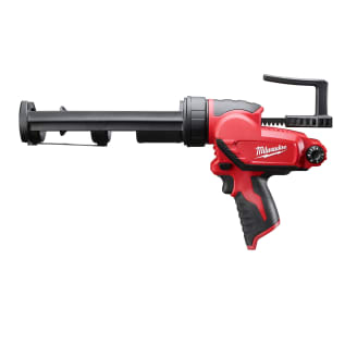 Milwaukee® M12™ 2441-20 Cordless Caulk and Adhesive Gun, 10 oz Container, Black/Red