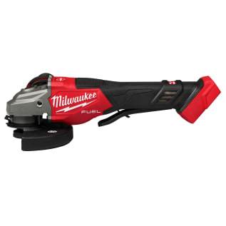 Milwaukee® 3670-20 M18 FUEL™ Braking Small Grinder, 6 in Dia Wheel, 5/8-11 in Arbor/Shank, 18 V, Lithium Battery, Paddle Switch