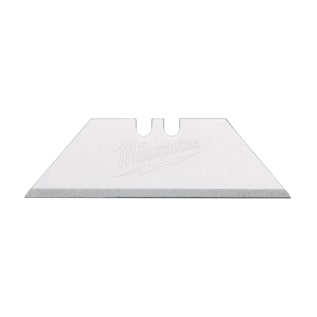 Milwaukee® 48-22-1905 5-Piece General Purpose Utility Blade, Micro Carbide Metal, Sharp Point/Straight Edge, 2-3/8 in L x 3/4 in W Blade, Compatible With: Milwaukee® Most Standard Utility Knives, 0.025 in THK