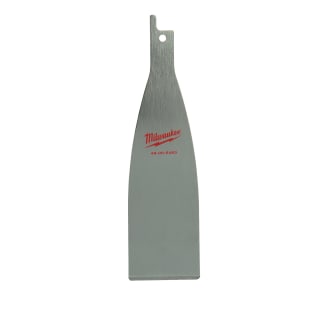 Milwaukee® SAWZALL® 49-00-5463 Resharpenable Reciprocating Scraper Blade, 5-1/2 in L x 1-1/2 in W, Steel Body, Universal/Toothed Edge Tang
