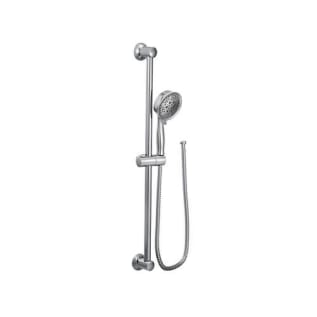 Moen® 3667EP Hand Shower, 4-3/8 in Dia 4 Shower Head, 2 gpm, 69 in L Hose, Polished Chrome, Domestic