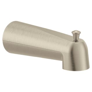 Moen® 3853BN Diverter Tub Spout, Eva®, 7 in L, For Use With Eva® Posi-Temp® 1-Handle Tub/Shower Valve, 1/2 in Slip-Fit Connection, Metal, Brushed Nickel, Domestic