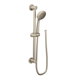 Moen® 3868EPBN Hand Shower, 4 in Dia 1 Shower Head, 2 gpm, 59 in L Hose, Brushed Nickel, Domestic