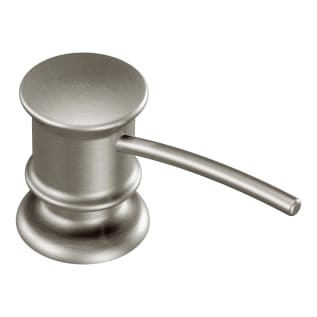 Moen® 3944SRS Soap Dispenser, 18 oz Bottle Capacity, Deck Mount, Metal, Import