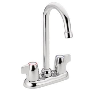 Moen® 4903 Bar Faucet, Chateau®, Polished Chrome, 2 Handle, 4 in Center, 1.5 gpm