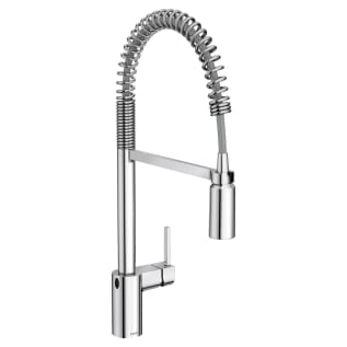 Moen® 5923EWC Pre-Rinse Spring Pulldown Kitchen Faucet, Align™ MotionSense Wave™, 1.5 gpm Flow Rate, High-Arc Spout, Polished Chrome, 1 Handle, Domestic