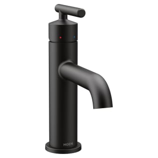 Moen® 6145BL Bathroom Faucet, Gibson™, Commercial, 1.2 gpm Flow Rate, 3-1/2 in H Spout, 1 Handle, Pop-Up Drain, 1 Faucet Hole, Matte Black