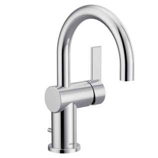 Moen® 6221 CIA™ Lavatory Faucet, 1.2 gpm Flow Rate, 4-7/8 in H Spout, 1 Handle, Lift Rod Drain, 1/3 Faucet Holes, Polished Chrome