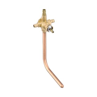 Moen® M-PACT® Posi-Temp® 62365PF Pressure Balancing Valve With CC Drop, 1/2 in Cold Expansion PEX Inlet x 8 x 7 x 1/2 in Copper Tube Outlet, 4 Ways, Brass Body, Domestic