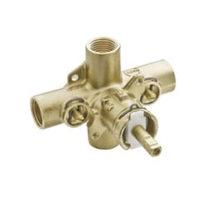 Moen® 62390 M-Pact® Rough-In Valve, 1/2 in IPS Inlet x 1/2 in IPS Outlet, Brass Body, Domestic