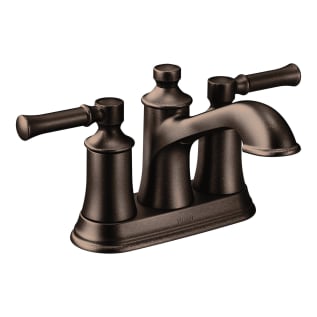 Moen® 6802ORB Dartmoor™ Centerset Bathroom Faucet, Oil Rubbed Bronze, 2 Handles, Metal Pop-Up Drain, 1.2 gpm Flow Rate