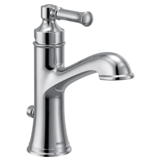 Moen® 6803 Dartmoor Bathroom Faucet, 1.2 gpm Flow Rate, 5 in H Spout, 1 Handles, Lift Rod Drain, Chrome