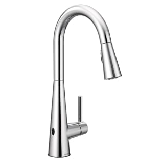 Moen® 7864EWC Sleek™ MotionSense wave™ Pull-Down Kitchen Faucet, 1.5 gpm Flow Rate, Polished Chrome, 1 Handles, 1 Faucet Holes, Function: Touchless, Domestic