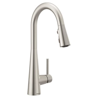 Moen® 7864SRS Sleek™ Pull-Down Kitchen Faucet, 1.5 gpm Flow Rate, Spot Resist® Stainless, 1 Handles, 1 Faucet Holes, Function: Traditional, Import
