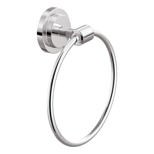 Moen® DN0786CH Towel Ring, Iso™, 6 in Ring, 2.42 in OAD x 7.22 in OAH, Aluminum, Polished Chrome, Import