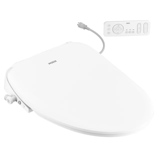 Moen® EB2100-E Toilet Seat, Moen, Elongated Bowl, White, Quick Release Hinge, Import