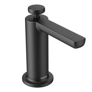 Moen® S3947BL Modern Soap Dispenser, Matte Black, 18 oz Capacity, 2.02 in OAL, Deck Mount, Metal, Import, Commercial