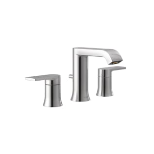 Moen® T6708 Bathroom Faucet, Genta™, 1.2 gpm Flow Rate, 4-5/16 in H Spout, 10 in Center, Polished Chrome, 2 Handles, Lift Rod Drain, Domestic