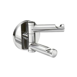Moen® YB0402CH Swiveling Double Robe Hook, Align™, 2 Hooks, 3.98 in OAW x 1.14 in OAD x 2.6 in OAH, Import
