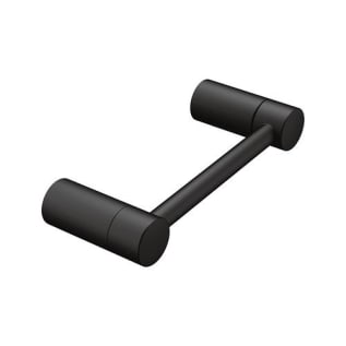 Moen® YB0408BL Pivoting Paper Holder, Align™, 2.44 in H, Zinc, Matte Black, Import