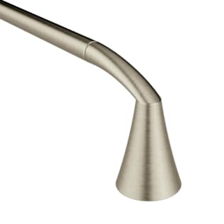 Moen® YB2324BN Towel Bar, Glyde™, 24 in L Bar, 3 in OAD x 1-3/4 in OAH, Aluminum, Brushed Nickel, Import