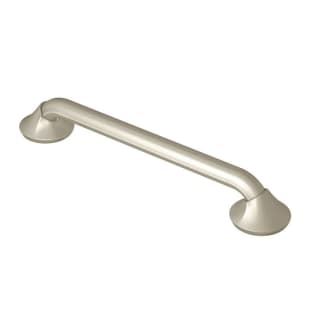 Moen® YG2818BN Designer Grab Bar, Eva®, 18 in L x 1-1/4 in Dia, Brushed Nickel, Stainless Steel, Import