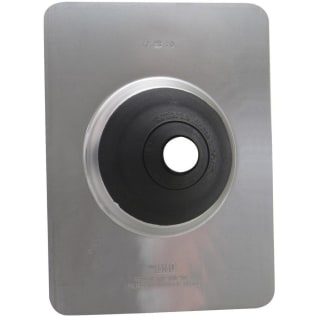 MORRIS G11830 Self-Seal Solar Roof Flashing, 9 in L x 12-1/2 in W Base, For Use With PVC/Aluminum Conduit, Steel