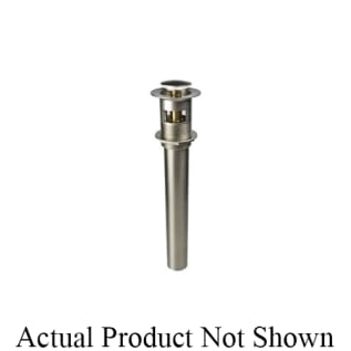 Mountain Plumbing Products MT741/CPB Soft-Touch Round Lavatory Drain, 2-1/2 in Nominal, Polished Chrome, Brass Drain