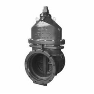 Mueller Co A-2361-23-10 Non Rising Stem Resilient Wedge Gate Valve, 10 in, Mechanical Joint, Ductile Iron Body