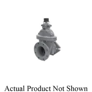 Mueller Co A-2362-19-6 Non Rising Stem Resilient Wedge Gate Valve, 6 in, Mechanical Joint x Flange, 150 lb, Ductile Iron Body
