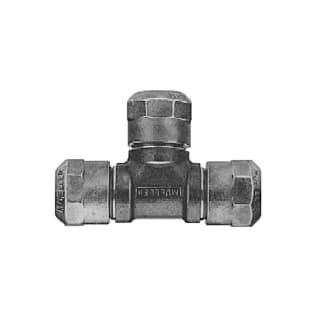 Hersey® H-15381N 3/4 Service Tee, 3/4 x 3/4 x 1 in Nominal, 110 CTS End Style, Brass