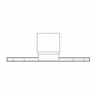 Streamline® W 02149NL 2-Piece Companion Flange, 6 in Nominal, Wrot Copper, Solder Connection, 125/150 lb