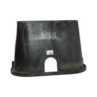 NDS® 117B Standard Pro Single Inlet Single Outlet Jumbo Box Only, 20 in L x 13 in W x 12 in H, Rectangle Shape, Domestic