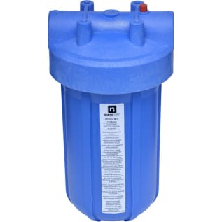 North Star® 7358454 Point-of-Entry Whole Home Water Filter Housing, 7-1/4 in Dia x 13-1/4 in H, 1 in FNPT Port, 100 deg F, Import