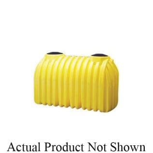 Norwesco® 41718 Single Compartment Below Ground Legacy Ribbed Septic Tank With Septic Adapters, 1000 gal Capacity, 102 in L x 60 in W x 63 in H