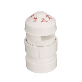 Oatey® Sure-Vent® 39017 Air Admittance Valve With 1-1/2 x 2 in PVC SCH 40 Adapter, 1-1/2 to 2 in Nominal, NPT End Style, 20 DFU Flow Rate, PVC Body, Domestic
