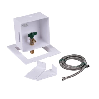 Oatey® 39145 Square Ice Maker Outlet Box, C End Style, Polystyrene, Domestic